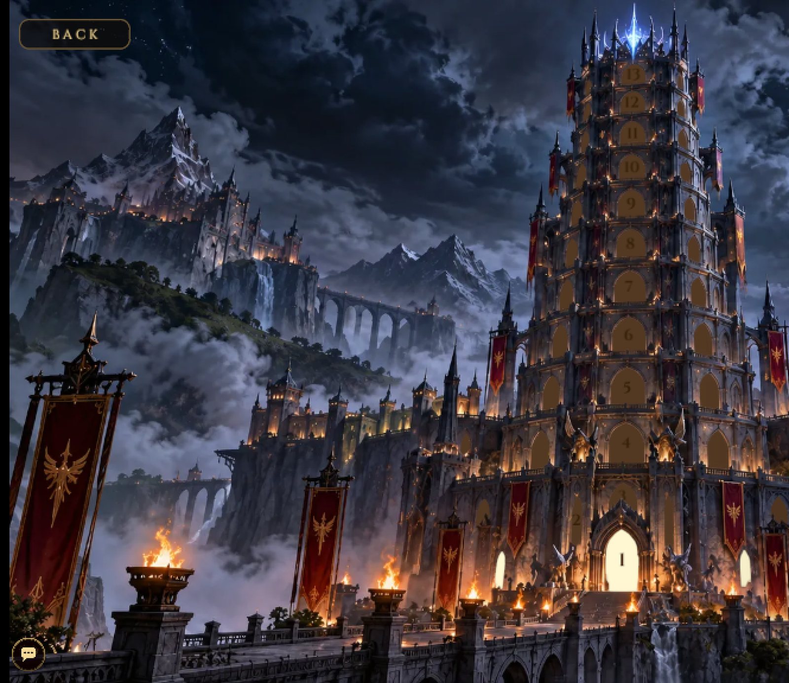 A guild's war tower
